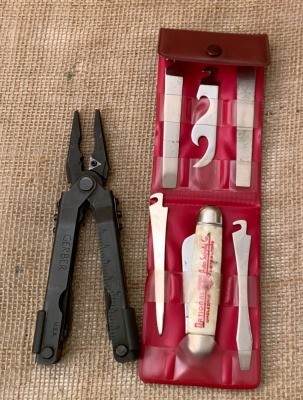 Gerber Multitool and an Imperial Tool Knife