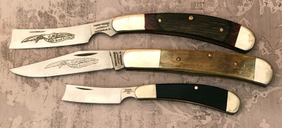 Three Parker Single Blades