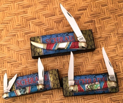 Schrade Custom Series: Muskrat, Toothpick and Whittler