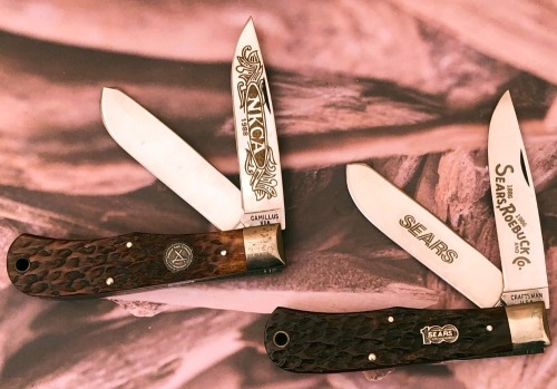 Pair of Bone Bullet Style Trappers