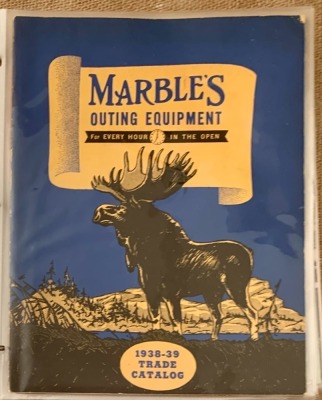 Marble's Outing Equipment 1938-39 Catalog
