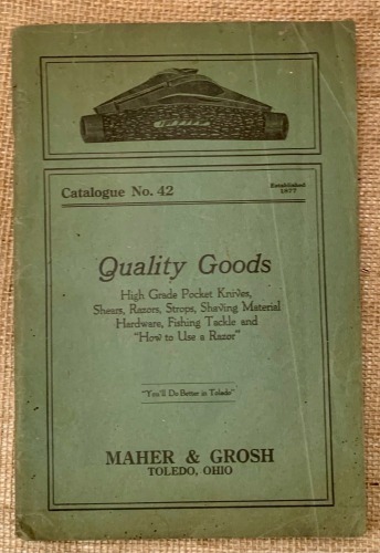 Maher & Grosh Catalog #42
