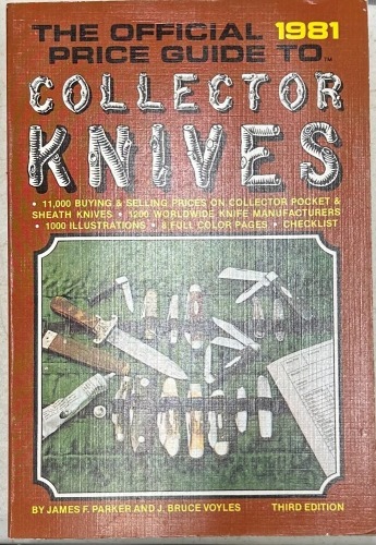 Parker and Voyles "Official Price Guide to Collector Knives 1981"