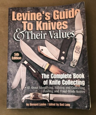Levine's "Guide to Knives and Their Values 5th Edition"