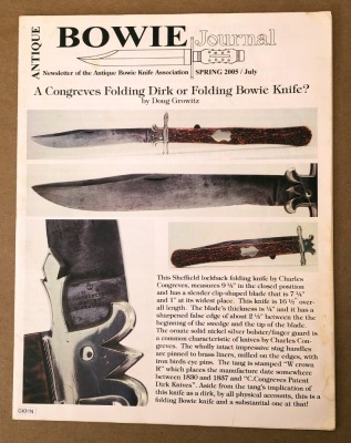 Antique Bowie Journal Spring 2005