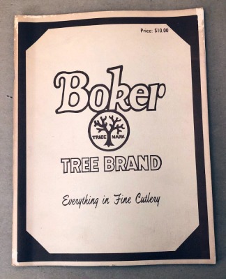 Reproduction of a 1928 Boker Tree Brand Catalog