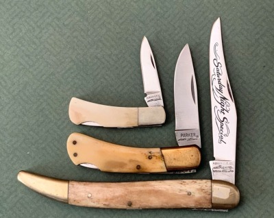 Three Parker Lockbacks