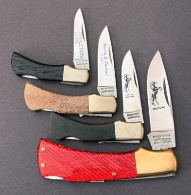 Four Parker Lockbacks