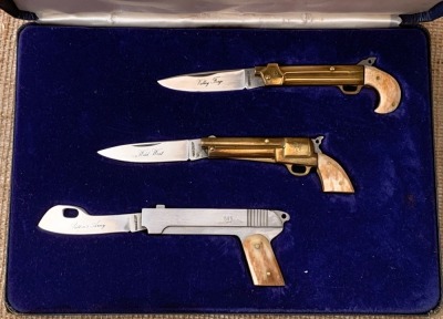 Parker Eagle Brand Knife Pistols