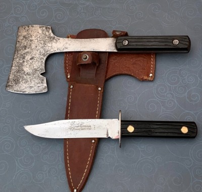 Utica Sportsman Knife/Axe Combo