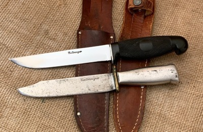 Pair of Cattaraugus Fixed Blades