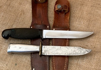 Pair of Cattaraugus Fixed Blades - 2
