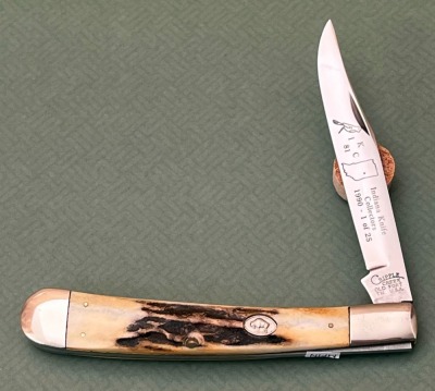 Cripple Creek Stag Banana Knife