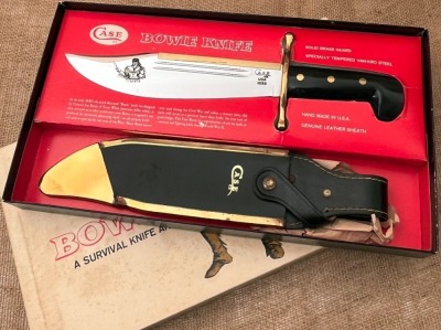 Case Jim Bowie Knife/Old style color box