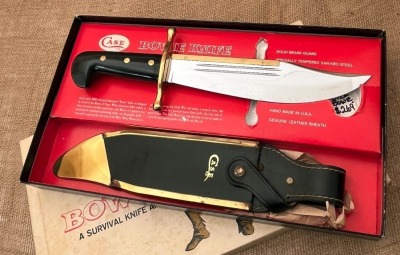 Case Jim Bowie Knife/Old style color box - 2