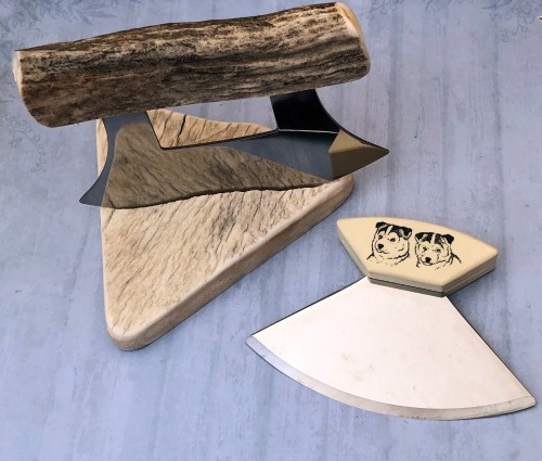 Pair of Alaskan Ulu Knives