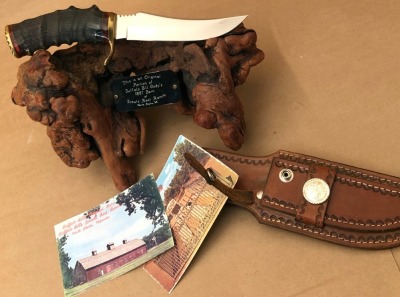 Tucker Hunter and a Piece of Buffalo Bills 1887 Barn - 2