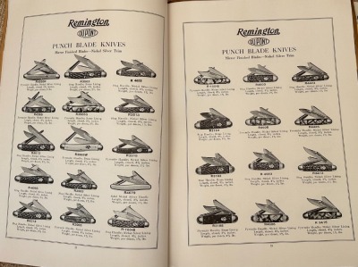 Original Remington Cutlery C36 Catalog 1936 - 2