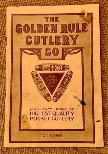 The Golden Rule Cutlery Catalog