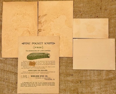 Five Cutlery Cards - 2
