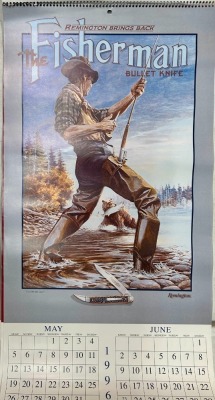 1996 Remington Wall Calendar - 3