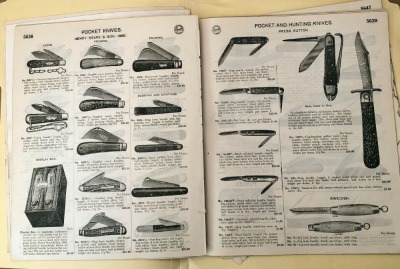 Henry Sears & Son Cutlery Pages from a Farwell, Ozmun, Kirk & Co Catalog - 2