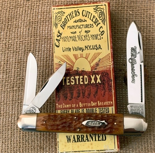 Case Classic 6391 Honey Green Bone Whittler