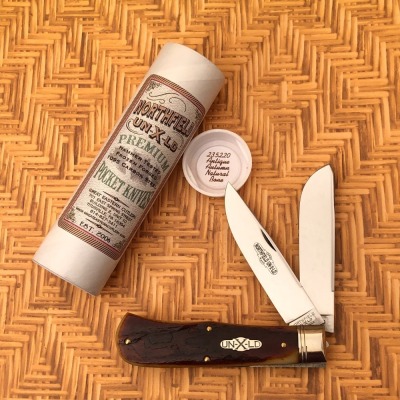 Great Eastern 235220 Antique Autumn Natural Bone Bayou Trapper
