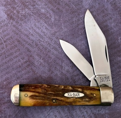 Ka-Bar Stag Swell End