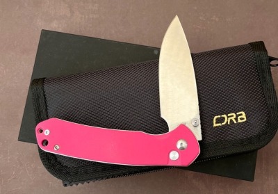 CJRB Pink Pyrite Button Lock