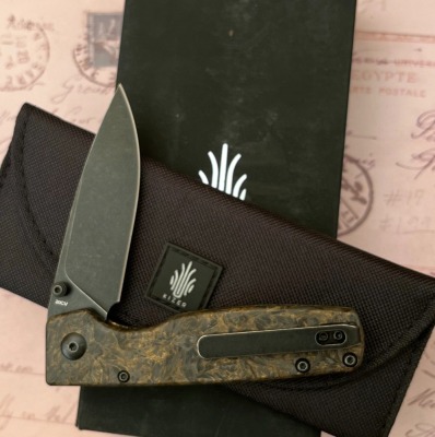 Kizer Dark Gold Button Lock - 2
