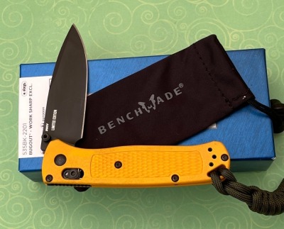 Benchmade Bugout- Work Sharp Excl - 2