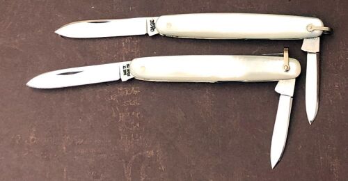 Pair of Case 82053 Pearl Handle Pens