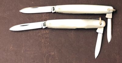 Pair of Case 82053 Pearl Handle Pens