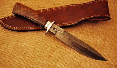 Miller Damascus Bowie - 2