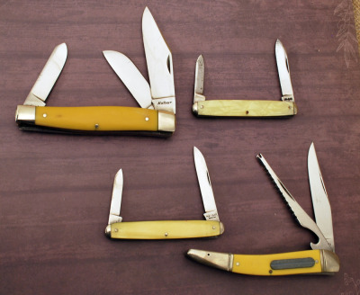 Four Vintage knives