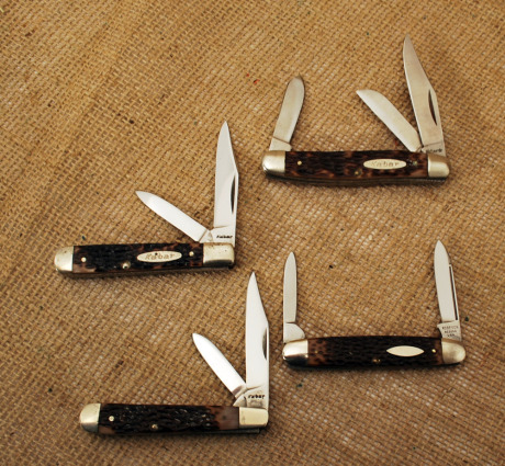 Four Vintage USA made knives