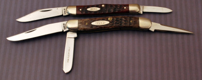 Couple of Case 70's dot knives