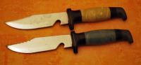 2 No Name fixed blade