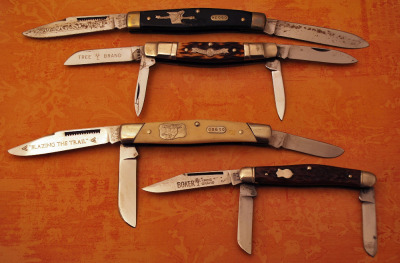 Four Boker USA knives