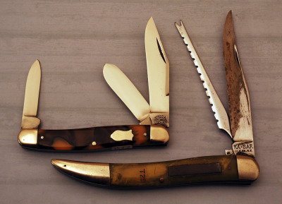 Utica stock and KA-BAR Fish knife