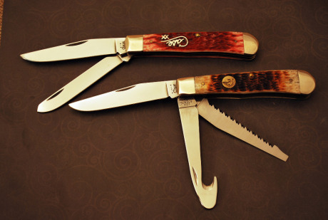 Two Bone Case Trapper variations