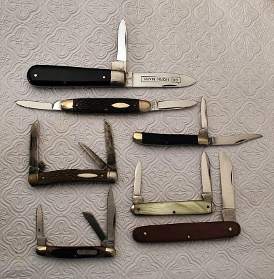 Starter group of vintage knives