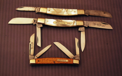 Three German congress knives