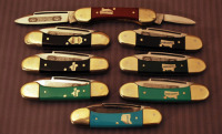 8 State Canoe shields Eye Brand Canooes.