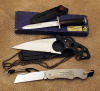 Three knives.