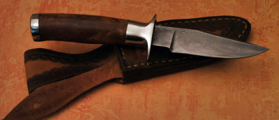 Mulkey Handmade Damascus hunter - 2