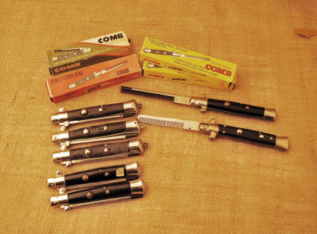 Eleven Switchblade Combs