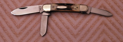 Case Three Blade stag canoe