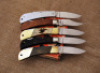Five different Case '51 lockbacks - 2